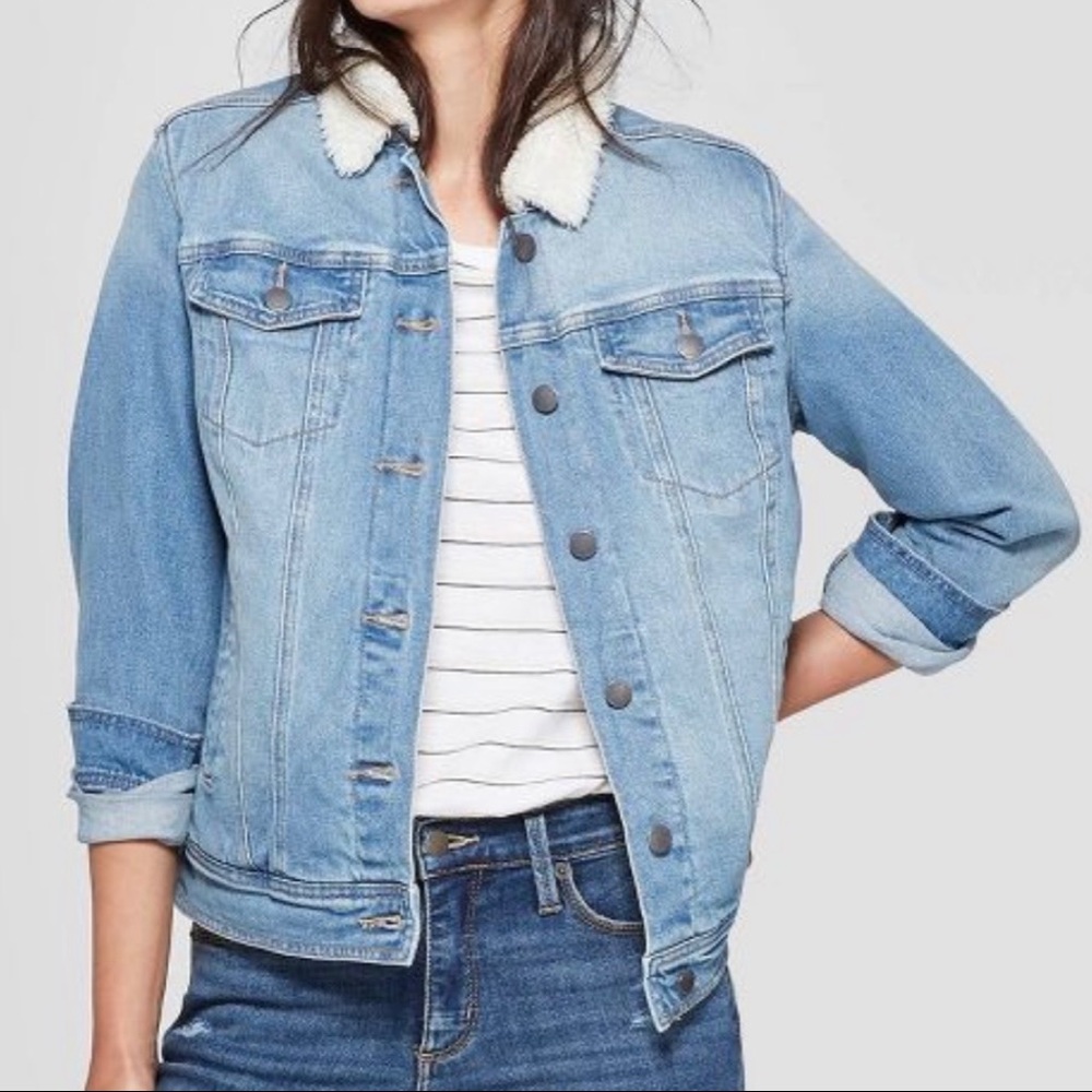 Denim with Sherpa Jacket